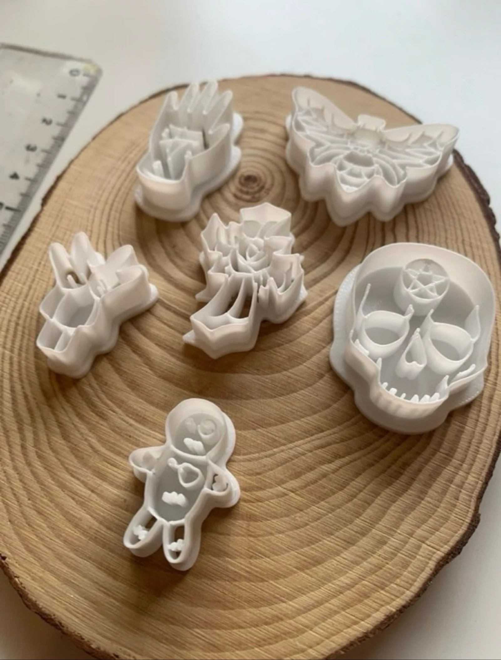 Couteaux gothiques en argile polymère – photo 2